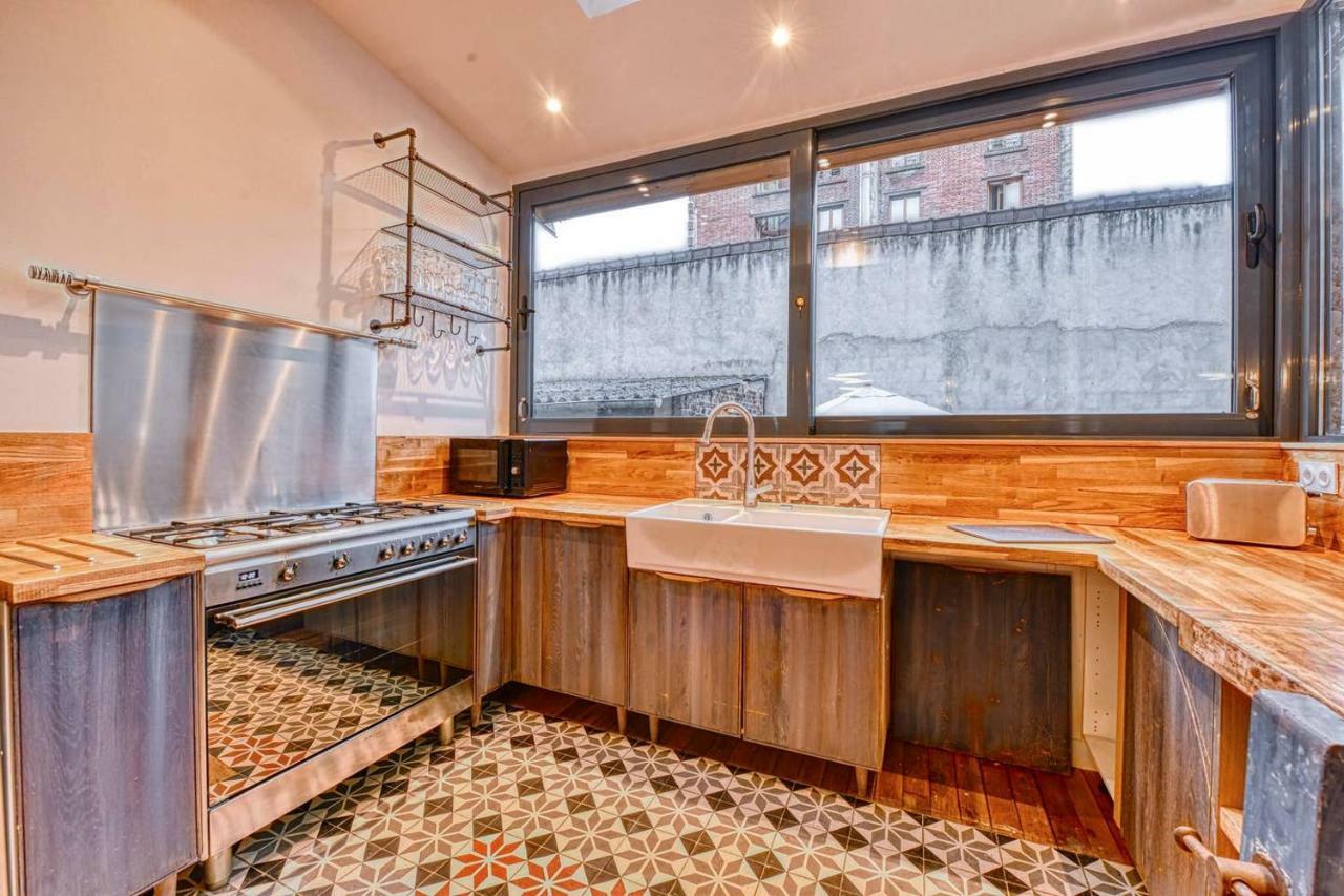 圣但尼Chic And Vintage House With Garden别墅 外观 照片