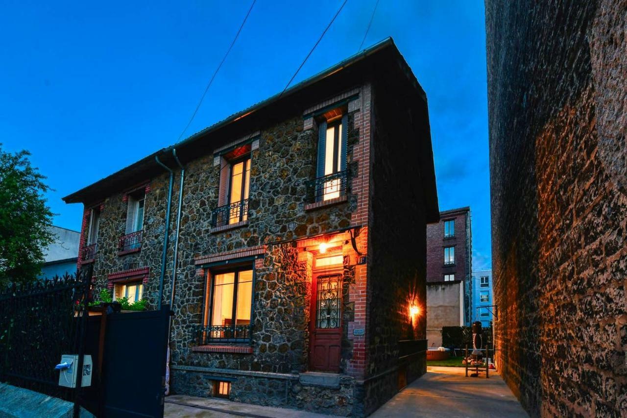 圣但尼Chic And Vintage House With Garden别墅 外观 照片