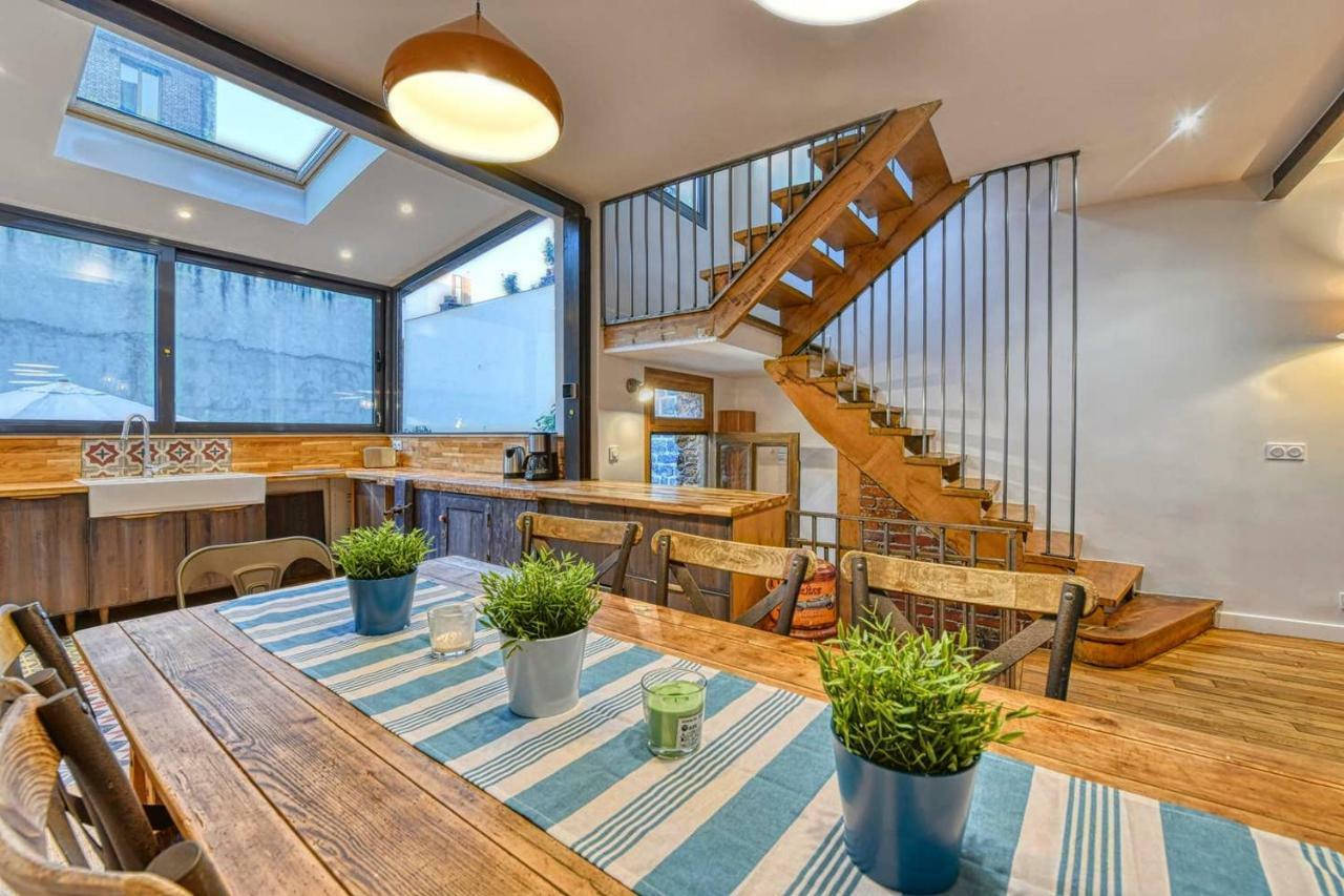 圣但尼Chic And Vintage House With Garden别墅 外观 照片